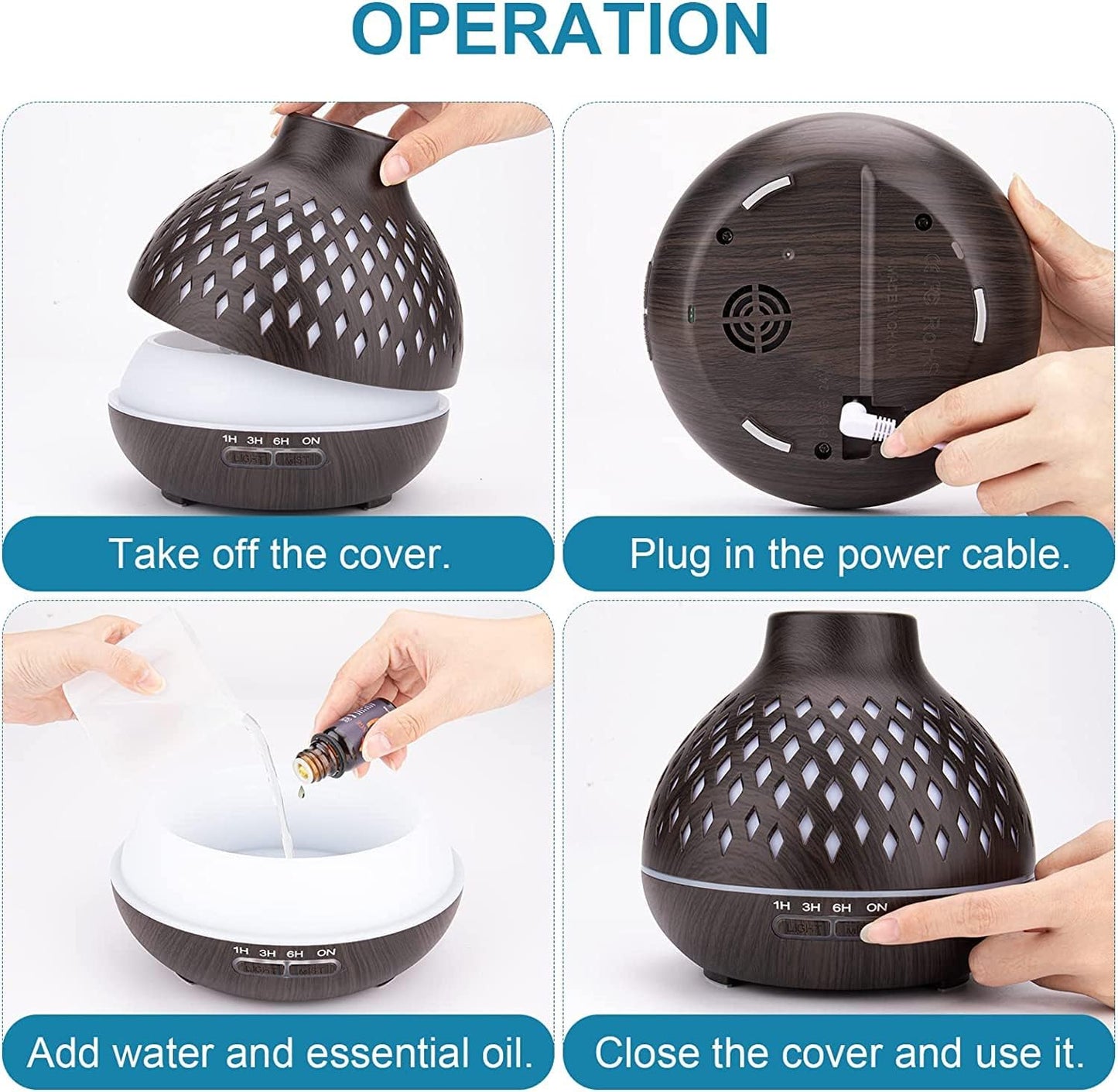 Essential oil diffuser ( فواحة كهربائية )